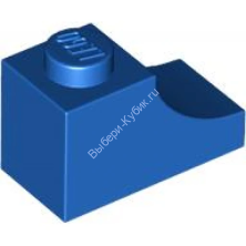 Деталь Лего Арка 1 x 2 Обратная Цвет Синий