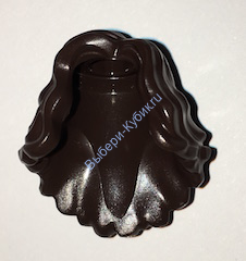 Деталь Лего Прическа Лего Френдс Цвет Черный