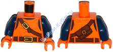  Детали Лего Торс Цвет Оранжевый Hobgoblin