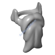 Деталь Лего Борода Цвет Светло-Серый
