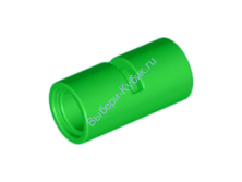 Деталь Лего Техник Пин Коннектор Круглый 2L Гладкий С Разрезом Цвет Ярко-Зеленый