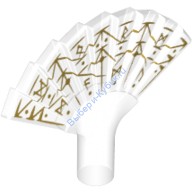 Деталь Лего Веер С Рисунком Цвет Прозрачный