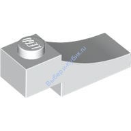 Деталь Лего Арка 1 х 3 Перевернутая Цвет Белый