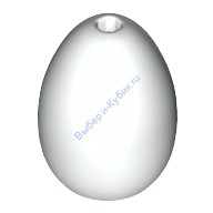 Деталь Лего Яйцо Цвет Белый