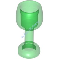 Деталь Лего Бокал Большой Цвет Прозрачно-Зеленый