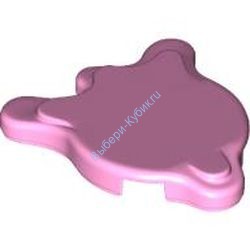 Деталь Лего Плитка Круглая 2 х 2 С Боковыми выступами Цвет Ярко-Розовый