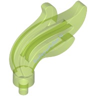 Деталь Лего Перо / Огонь Цвет Прозрачно-Ярко-Зеленый