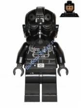 Минифигурка Лего Звездные Войны - Пилот имперского TIE-истребителя / бомбардировщика