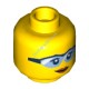 Деталь Лего Голова Минифигурки Женская Цвет Желтый
