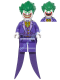The Joker - Long Coattails, Smile with Pointed Teeth Grin, Neck Bracket