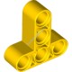 Деталь Лего Техник Бим 3 х 3 T-Формы Толстый Цвет Желтый