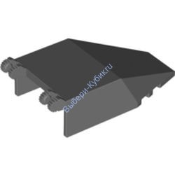 Деталь Лего Лобовое Стекло 7 х 4 х 1 Цвет Темно-Серый