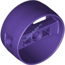 Деталь Лего Цилиндр 4 х 4 х 1 2/3 Цвет Темно-Фиолетовый