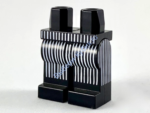 Деталь Лего Ноги  Цвет  Черный