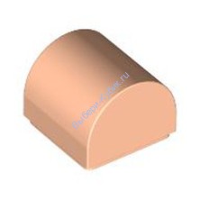 Деталь Лего Кубик Модифицированный 1 х 1 х 2/3 Без Штырьков С Закругленным Верхом Цвет Светло-Телесный