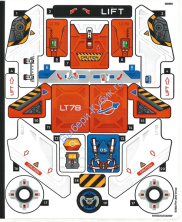 Наклейки К Набору Лего 42178 - (10105334/6462847)