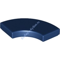 Деталь Лего Плитка Круглый Угол 2 х 2 Макарони Цвет Темно-Синий