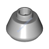Деталь Лего Конус 1 1/2 x 1 1/2 x 2/3 Обрезанный Цвет Светло-Серый