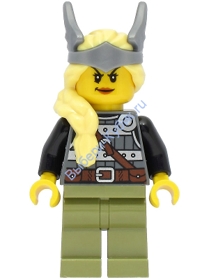 Минифигурка Лего Викинги Девушка Викинг Воин