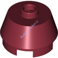 Деталь Лего Конус 2 х 2 Обрезанный Цвет Темно-Красный