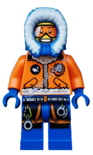 Минифигурка  Лего Сити - Arctic Explorer