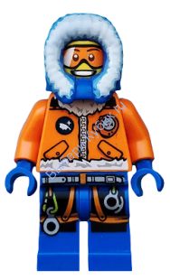 Минифигурка  Лего Сити - Arctic Explorer