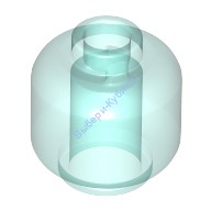 Деталь Лего Голова Минифигурки Цвет Прозрачно-Голубой