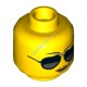 Деталь Лего Голова Минифигурки Женская Цвет Желтый