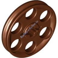 Деталь Лего Техник Колесо Для Ременных Передач (Шкив) Цвет Коричневый