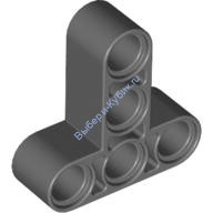 Деталь Лего Техник Бим 3 х 3 T-Формы Толстый Цвет Темно-Серый