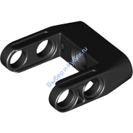 Деталь Лего Техник Пин Коннектор Ось И Пин 90 Градусов Двойной Цвет Черный