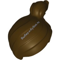 Деталь Лего Парик Женский Цвет Темно-Коричневый