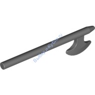 Деталь Лего Алебарда Цвет Темно-Серый