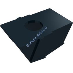 Деталь Лего Наплечник Броня Минифигурки Цвет Черный