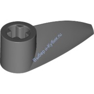 Деталь Лего Техник Бионикл Зуб 1 х 3 С Отверстием Под Ось Цвет Темно-Серый