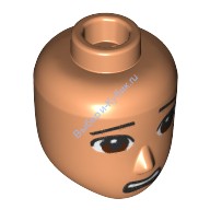 Голова Минифигурки LEGO От Минифигурки Лего Френдс Цвет Телесный (84070)