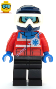 Минифигурки Лего Сити - Ski Patrol Member - Female cty1079