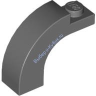 Деталь Лего Арка 1 х 3 х 2 Закругленный Верх Цвет Темно-Серый