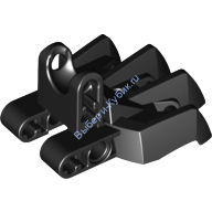 Деталь Лего Техник Ступня С Четырьмя Короткими Когтями Цвет Черный