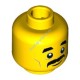 Деталь Лего Голова Минифигурки Цвет Желтый