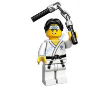 Минифигурка Лего Коллекционная (в упаковке, полный комплект) Дзюдоист