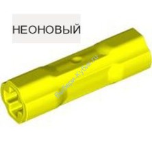 Деталь Лего Техник Осевой Коннектор 3L Цвет Неоново-Желтый
