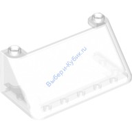 Деталь Лего Лобовое Стекло 3 х 6 х 2 Цвет Прозрачный