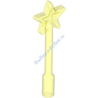 Деталь Лего Волшебная Палочка Цвет Прозрачно-Неоново-Зеленый