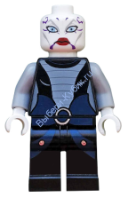 Минифигурка Лего Звёздные войны- Asajj Ventress - Black Torso