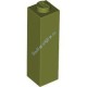 Деталь Лего Кубик 1 х 1 х 3 Цвет Оливковый Зеленый