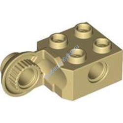 Деталь Лего Техник Кубик Модифицированный 2 х 2 С Половиной Поворотного Шарнира Цвет Песочный