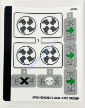 Наклейки К Набору Лего 71719 - (67954/6300554)