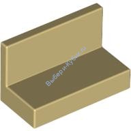 Деталь Лего Панель 1 х 2 х 1 С Закругленными Углами Цвет Песочный