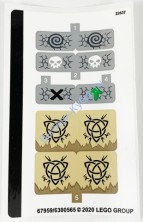 Наклейки К Набору Лего 71721